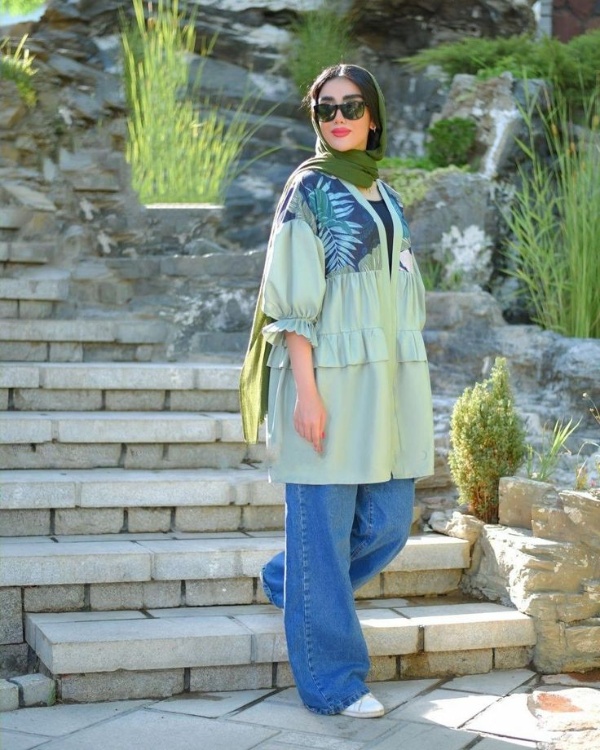 مدل مانتوی دخترانه عروسکی